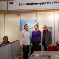 Stand SHG Kopfweh Wien am Tag der Selbsthilfe